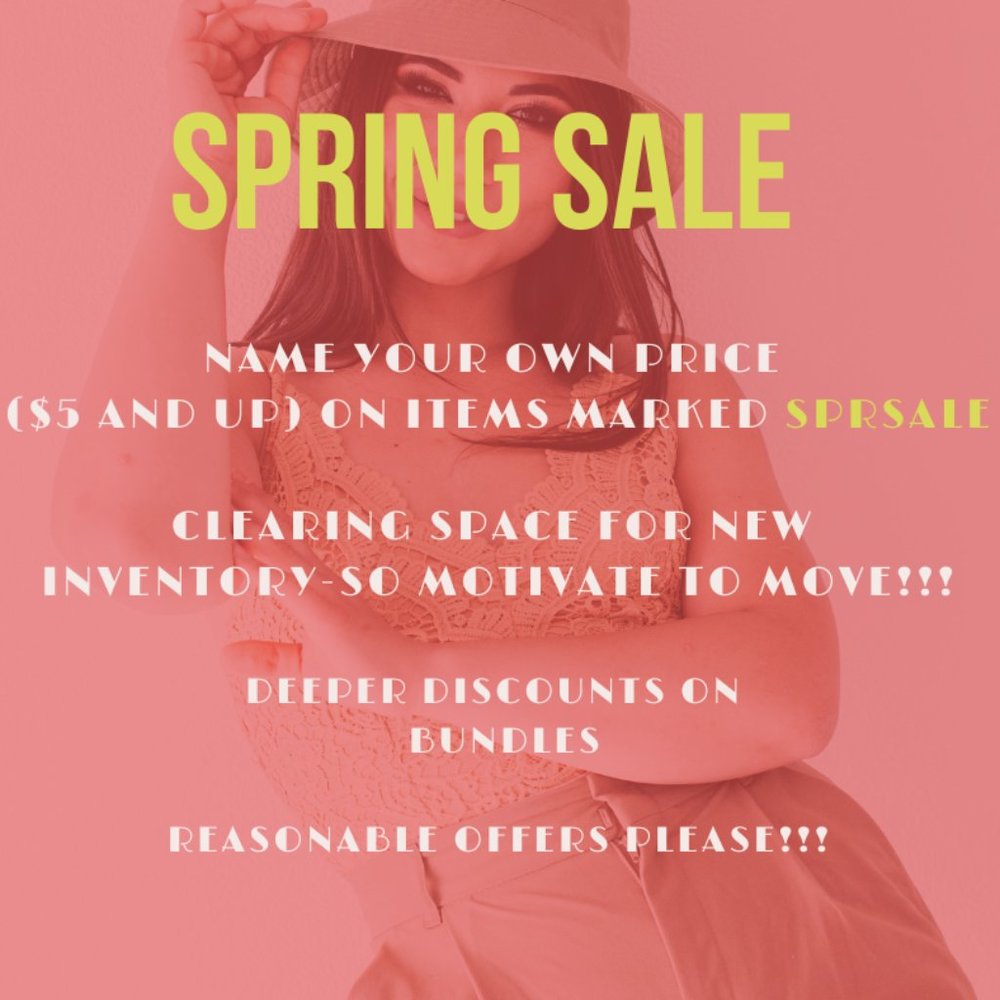 NAME YOUR OWN PRICE SALE!